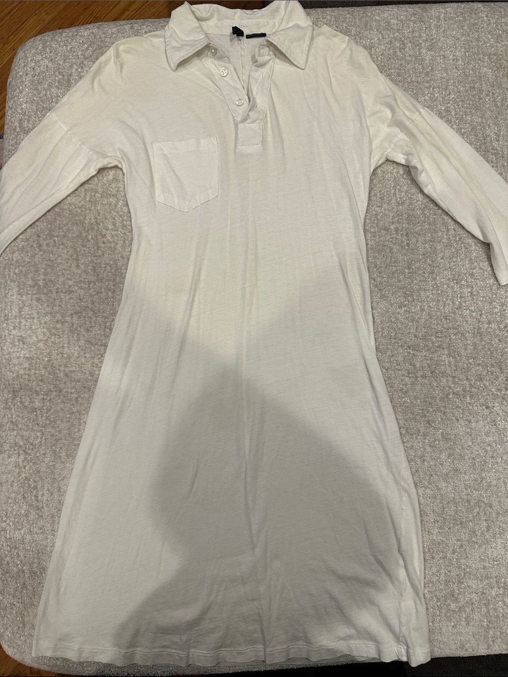 United Colors Of Benetton Cream Polo Dress